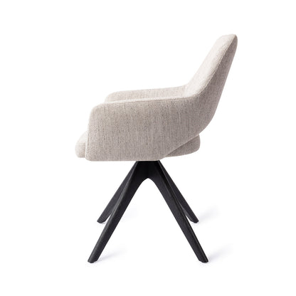 Jesper Home Yanai Pigeon Eetkamerstoel - Revolve Oak Black - KwaliteitWonen.nl