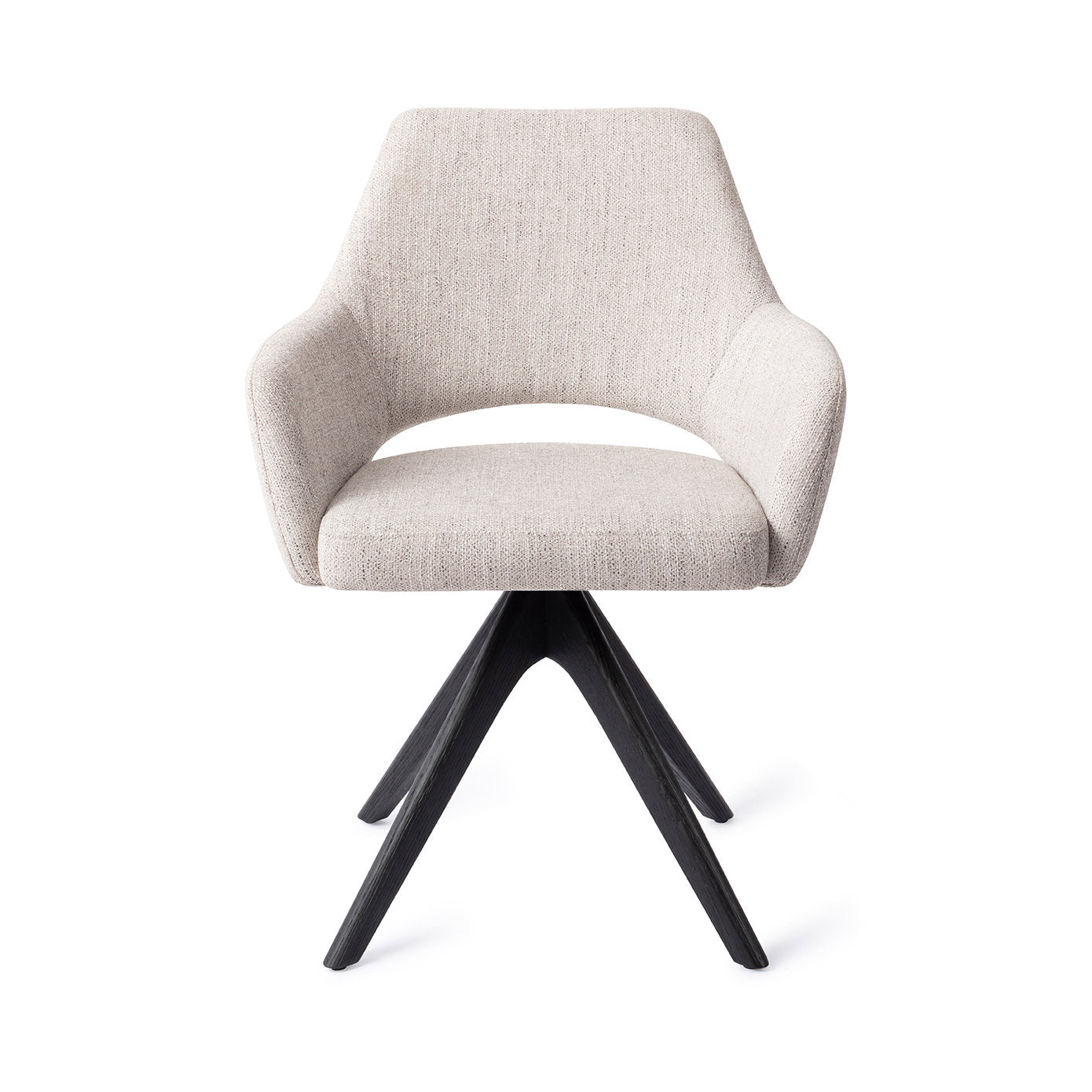 Jesper Home Yanai Pigeon Eetkamerstoel - Revolve Oak Black - KwaliteitWonen.nl