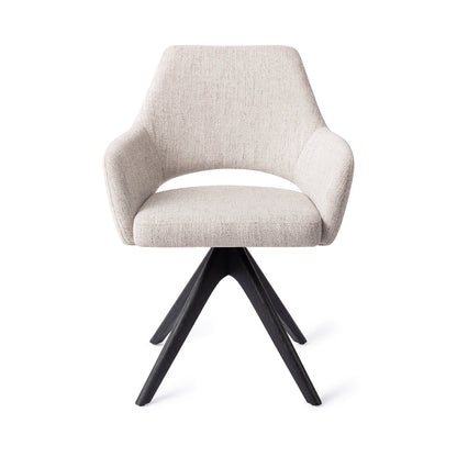 Jesper Home Yanai Pigeon Eetkamerstoel - Revolve Oak Black - KwaliteitWonen.nl
