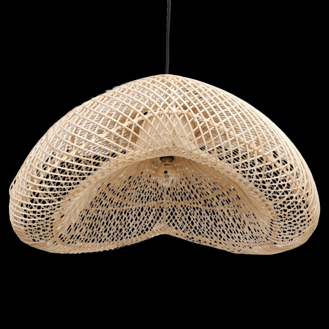 Raw Materials Maze Rotan Hanglamp Organisch Xl - Ø 75x31 Cm