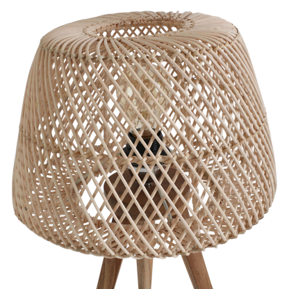 Raw Materials Tafellamp Maze Rotan