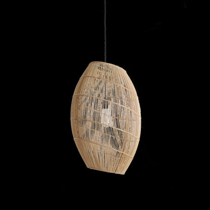 Raw Materials Luna Rotan Hanglamp Halo - Ø 40x60 Cm