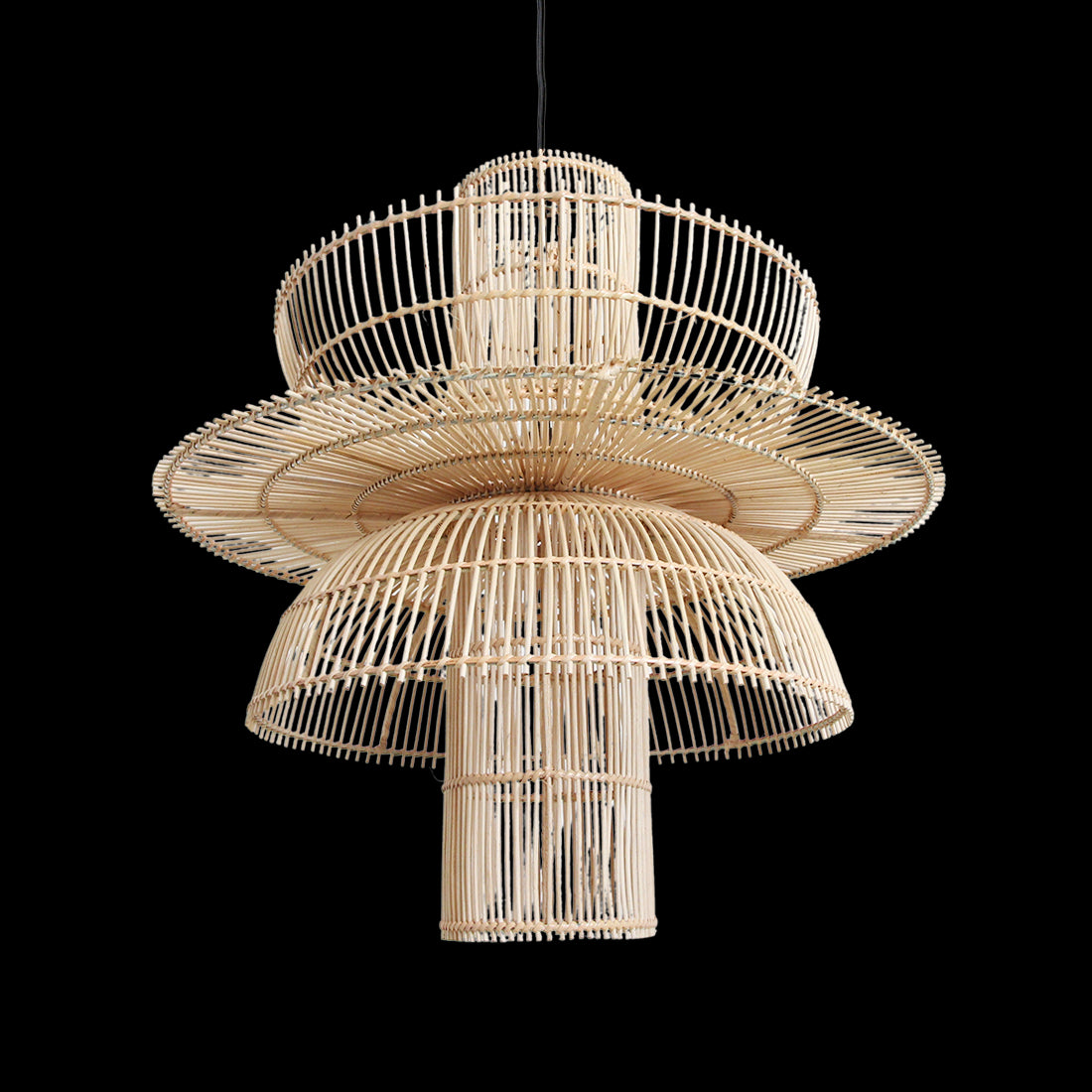 Raw Materials Saturn Rotan Hanglamp - Ø 65x63 Cm