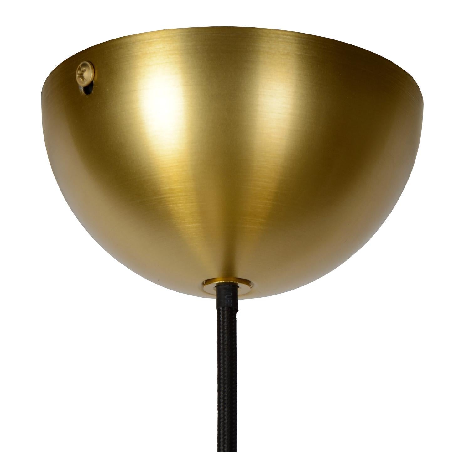 Lucide AKRON - Hanglamp - Ø 50 cm - 1xE27 - Mat Goud / Messing | Premium - KwaliteitWonen.nl