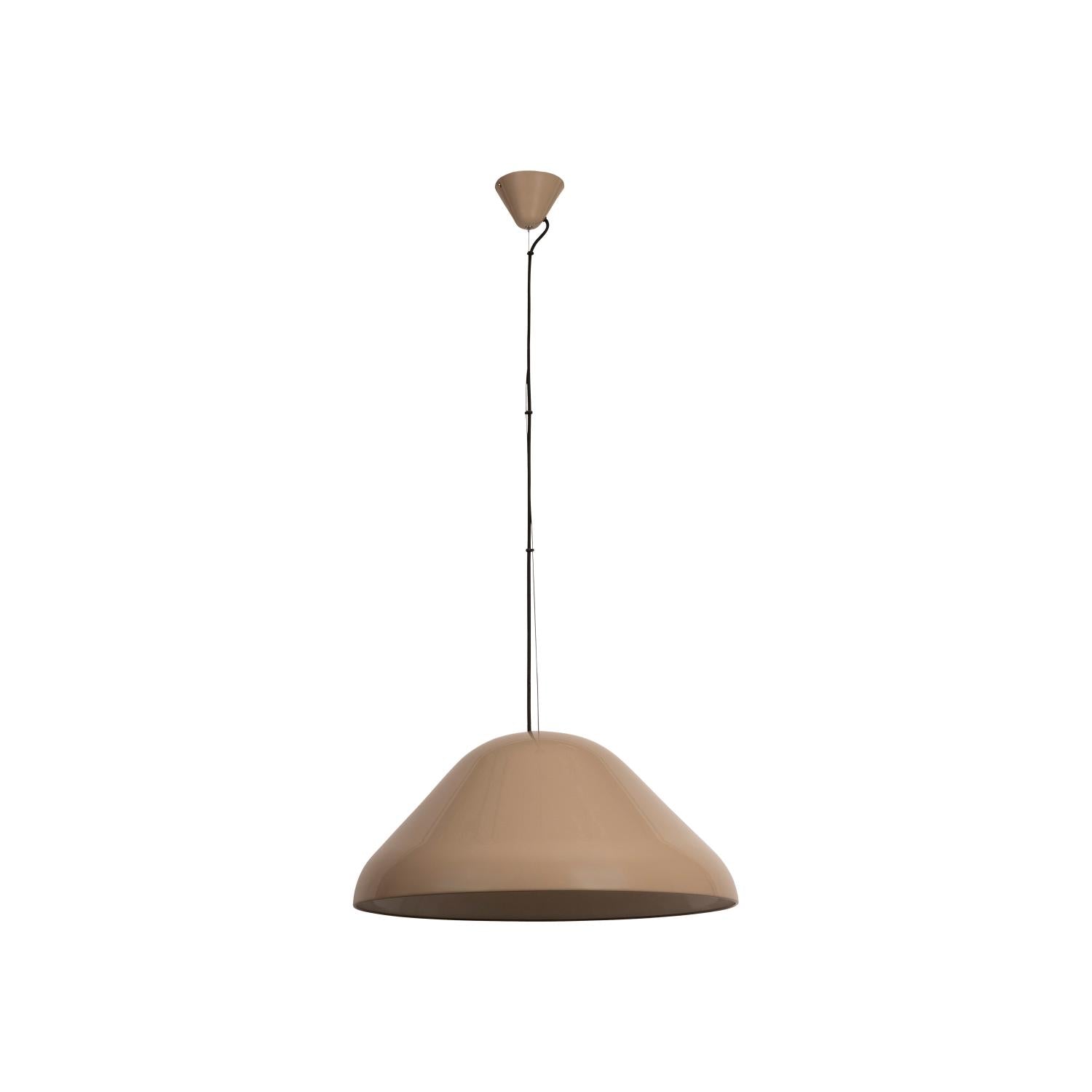 Lucide ANDRES - Hanglamp - Ø 56 cm - 1xE27 - Taupe | Vibes - KwaliteitWonen.nl