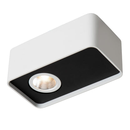 Lucide ANGULAR - Plafondspot - LED Dimb. - 1x6W 2700K - Wit | Premium - KwaliteitWonen.nl