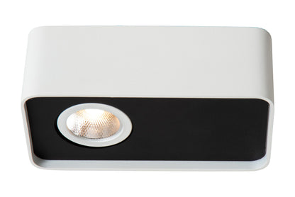 Lucide ANGULAR - Plafondspot - LED Dimb. - 1x6W 2700K - Wit | Premium - KwaliteitWonen.nl