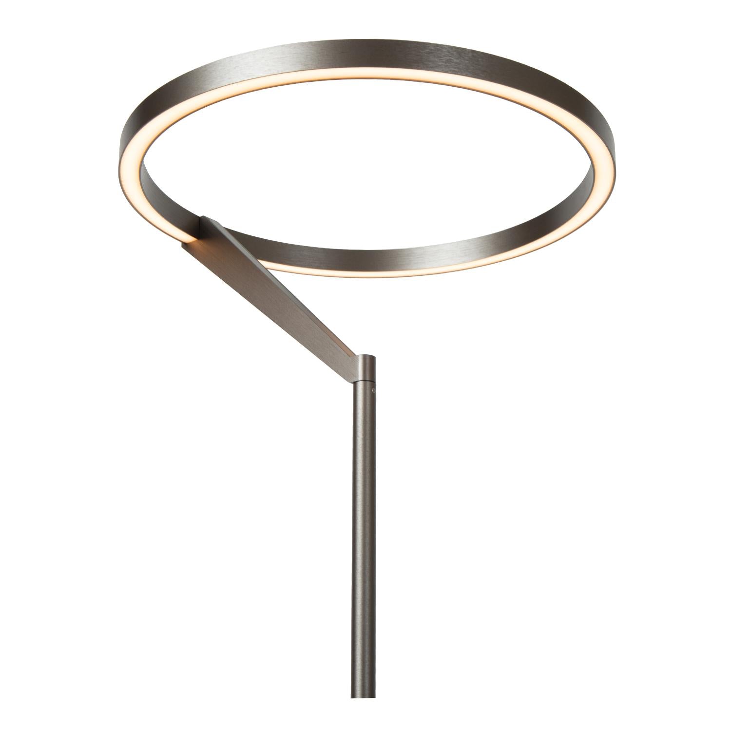Lucide APPLAUSE - Vloerlamp - Ø 33 cm - LED Dimb. - CCT - 2700K/4000K - Grijs ijzer | Premium - KwaliteitWonen.nl