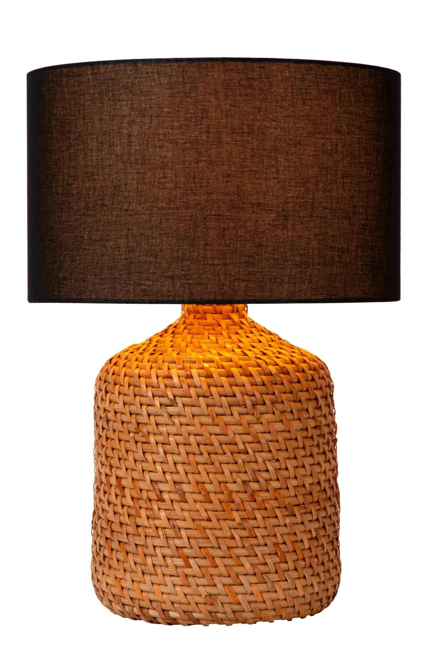 Lucide ARRAH - Tafellamp - Ø 35 cm - 1xE27 - Naturel | Premium - KwaliteitWonen.nl