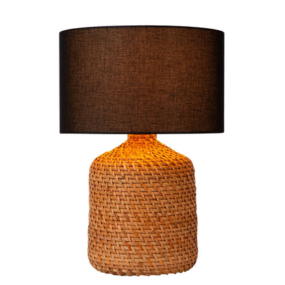 Lucide ARRAH - Tafellamp - Ø 35 cm - 1xE27 - Naturel | Premium - KwaliteitWonen.nl