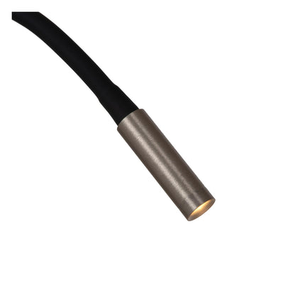 Lucide ASJA - Oplaadbare Wandspot / Wandlamp - Accu/Batterij - LED 3 StepDim - 1x3W 2700K - Grijs ijzer | Premium - KwaliteitWonen.nl
