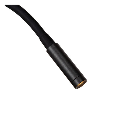 Lucide ASJA - Oplaadbare Wandspot / Wandlamp - Accu/Batterij - LED 3 StepDim - 1x3W 2700K - Zwart | Premium - KwaliteitWonen.nl