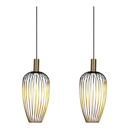 Lucide AURELIE - Hanglamp - 3xGU10 (MR11) - Goud | Vibes - KwaliteitWonen.nl