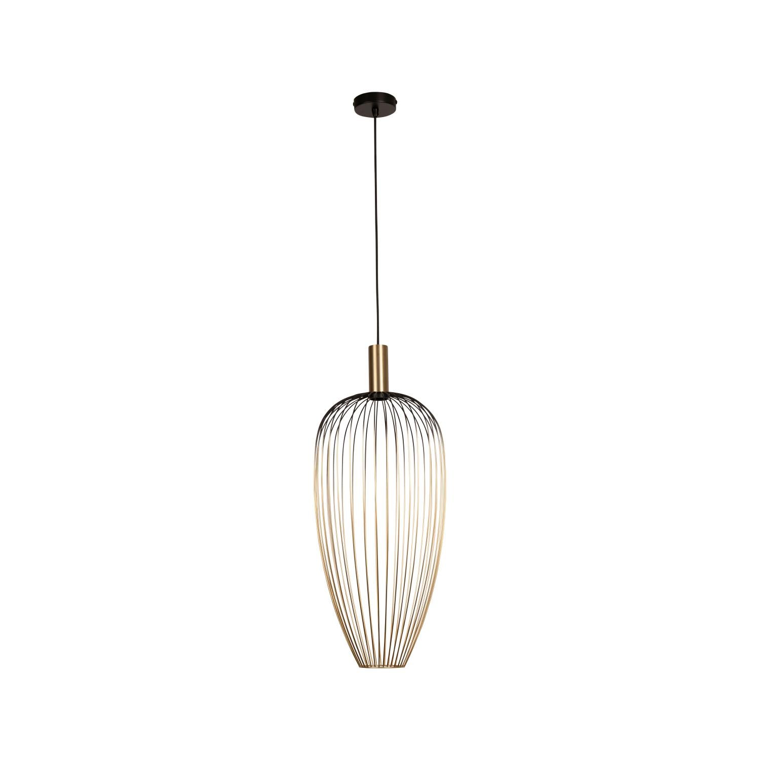 Lucide AURELIE - Hanglamp - Ø 30 cm - 1xGU10 (MR11) - Goud | Vibes - KwaliteitWonen.nl