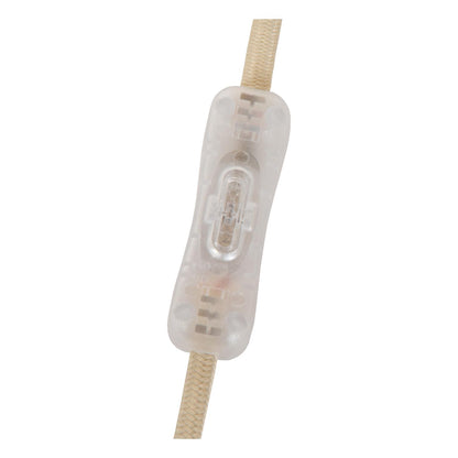 Lucide BARONE - Tafellamp - Ø 23 cm - 1xE27 - Beige | Vibes - KwaliteitWonen.nl