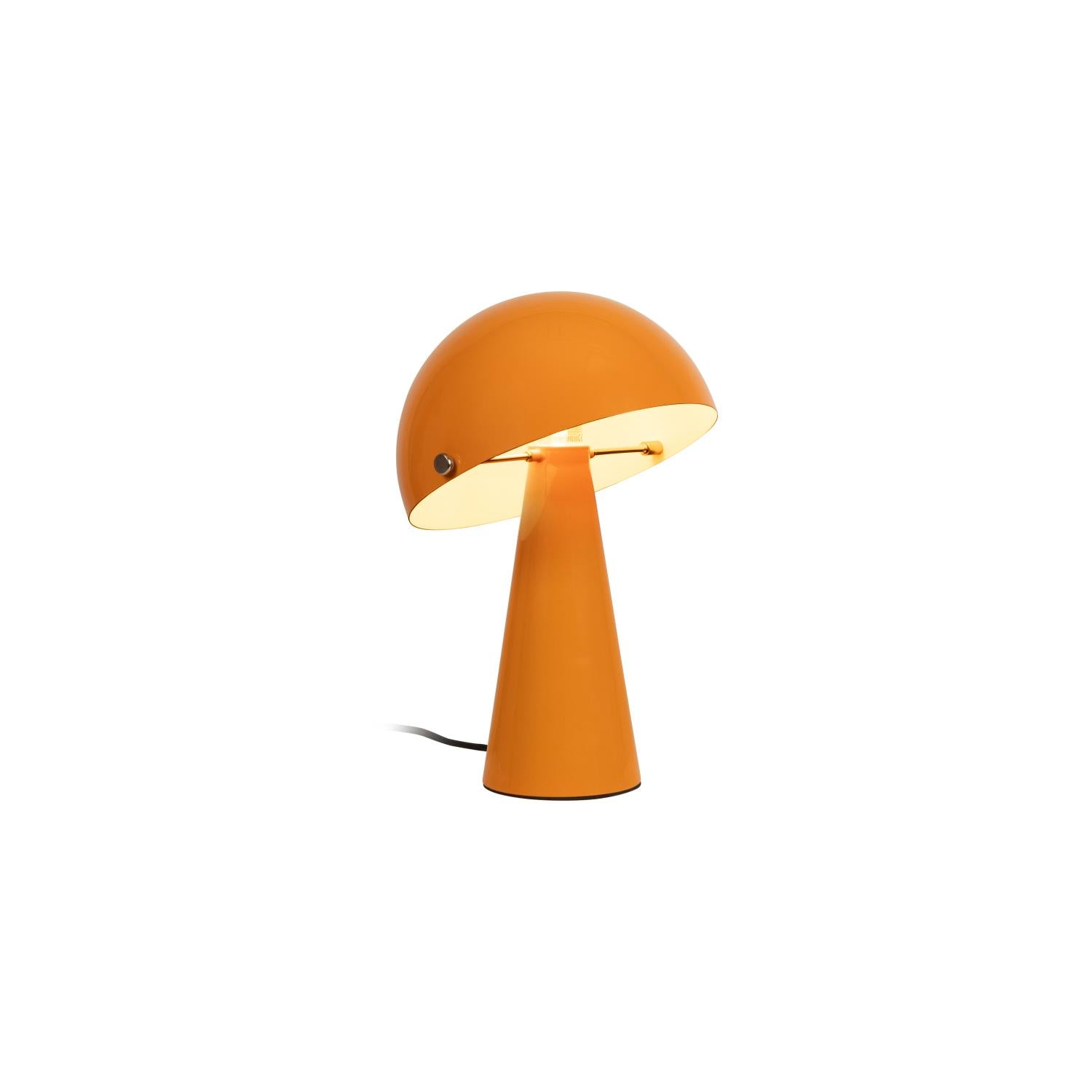 Lucide BARONE - Tafellamp - Ø 23 cm - 1xE27 - Oranje | Vibes - KwaliteitWonen.nl