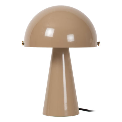Lucide BARONE - Tafellamp - Ø 23 cm - 1xE27 - Taupe | Vibes - KwaliteitWonen.nl