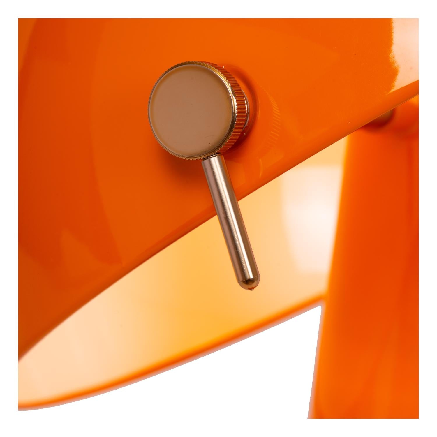 Lucide BARONE - Tafellamp - Ø 38 cm - 1xE27 - Oranje | Vibes - KwaliteitWonen.nl