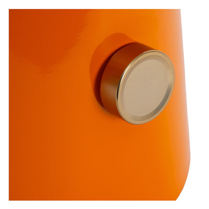 Lucide BARONE - Tafellamp - Ø 38 cm - 1xE27 - Oranje | Vibes - KwaliteitWonen.nl