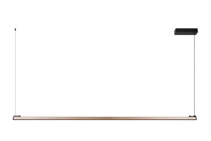 Lucide BRAGA - Hanglamp - LED Dimb. - CCT - 1x36W 2700K/4000K - Handbewegingssensor - Koffie | Premium - KwaliteitWonen.nl