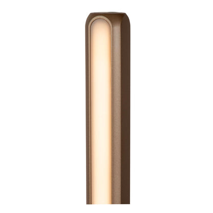 Lucide BRAGA - Vloerlamp - Ø 30 cm - LED Dimb. - CCT - 1x22W 2700K/4000K - Koffie | Premium - KwaliteitWonen.nl