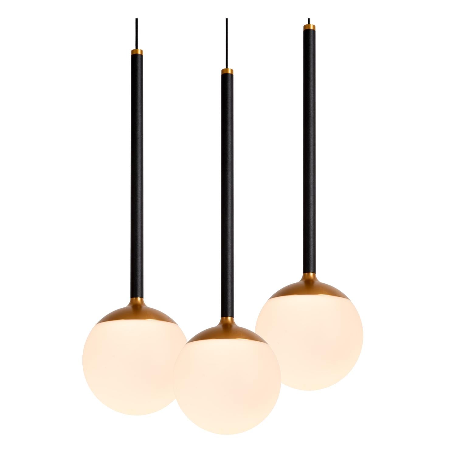 Lucide CALINA - Hanglamp - Ø 69,9 cm - LED Dimb. - 12x7,7W 2700K - Zwart | Premium - KwaliteitWonen.nl
