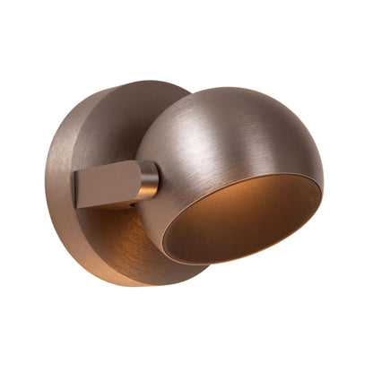 Lucide ESFERA - Plafondspot - Ø 11,2 cm - LED Dimb. - 1x11W 2700K - Grijs ijzer | Premium - KwaliteitWonen.nl