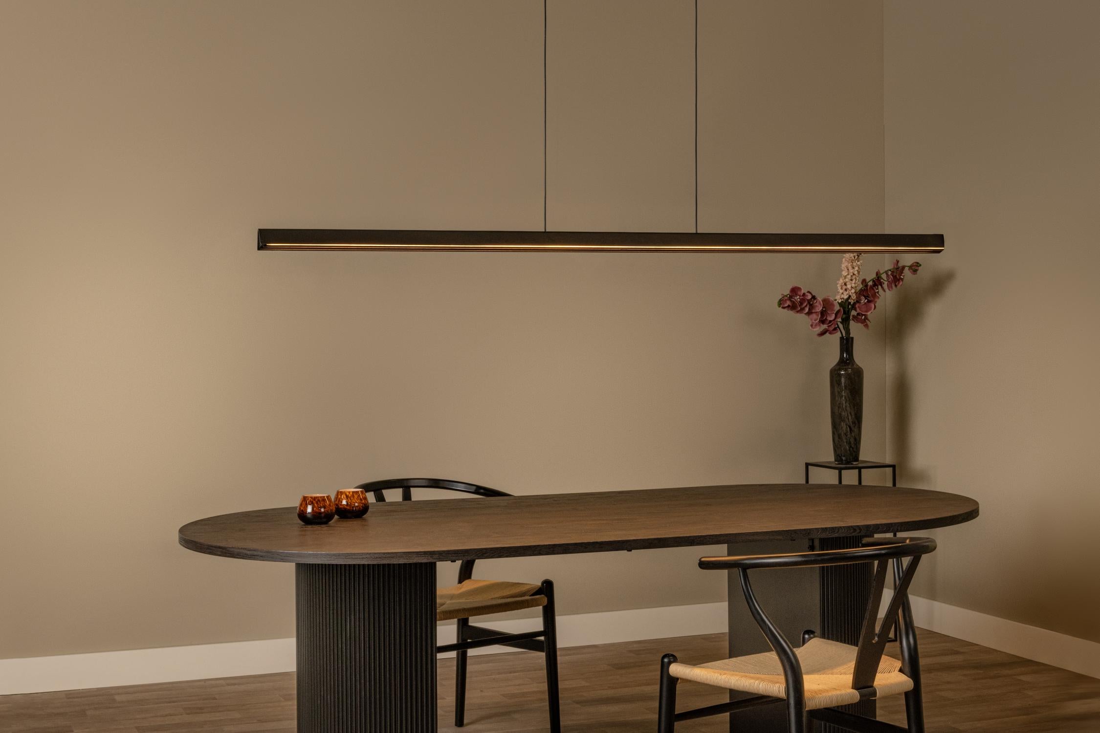 Lucide FELSTED - Hanglamp - LED Dimb. - CCT - 1x28W 2200K/4000K - Zwart | Vibes - KwaliteitWonen.nl