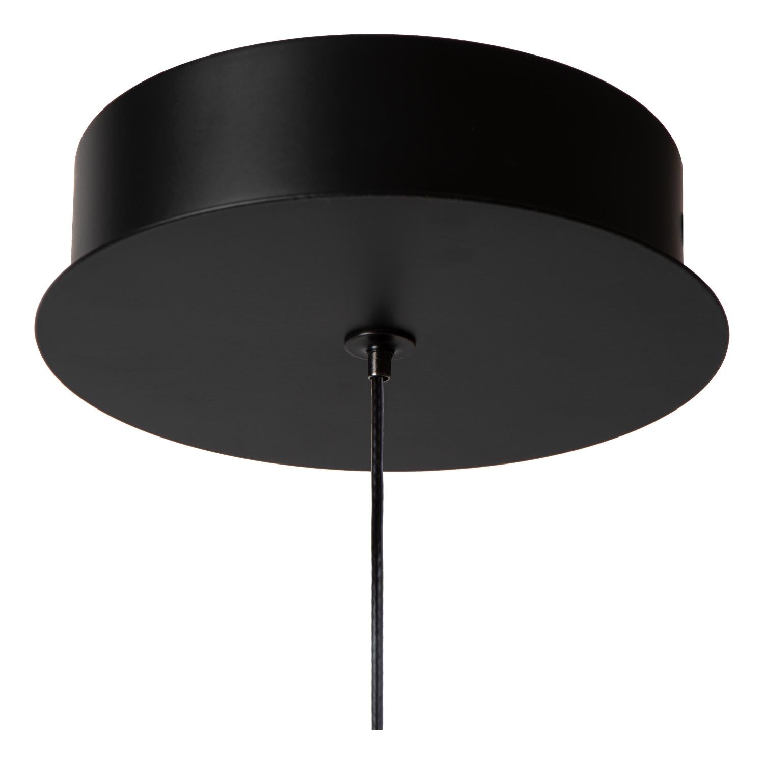 Lucide GISELA - Hanglamp - Ø 16 cm - LED Dimb. - 1x5W 2700K - Transparant | Premium - KwaliteitWonen.nl