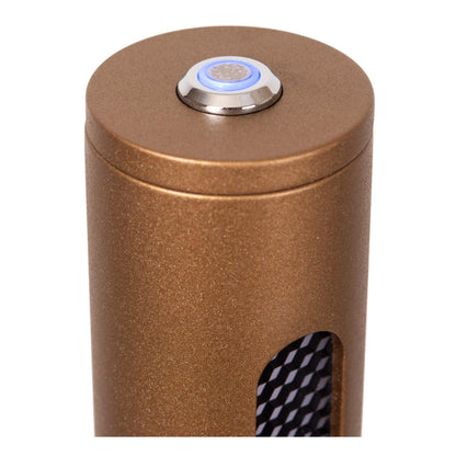 Lucide GRIFFITH - Vloerlamp - Ø 21 cm - LED Dimb. - CCT - 1x18W 2700K/4000K - Brons | Premium - KwaliteitWonen.nl