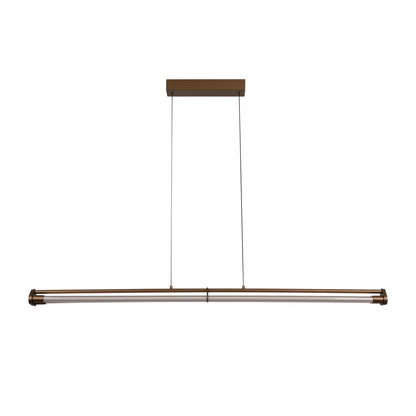 Lucide JANDERIN - Hanglamp - LED Dimb. - CCT - 2x16,5W 2200K/3300K - Handbewegingssensor - Champagne kleur | Vibes - KwaliteitWonen.nl