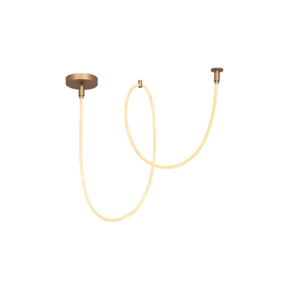 Lucide JANDERIN - Plafonnière - LED Dimb. - CCT - 1x36W 2200K/3300K - Champagne kleur | Vibes - KwaliteitWonen.nl