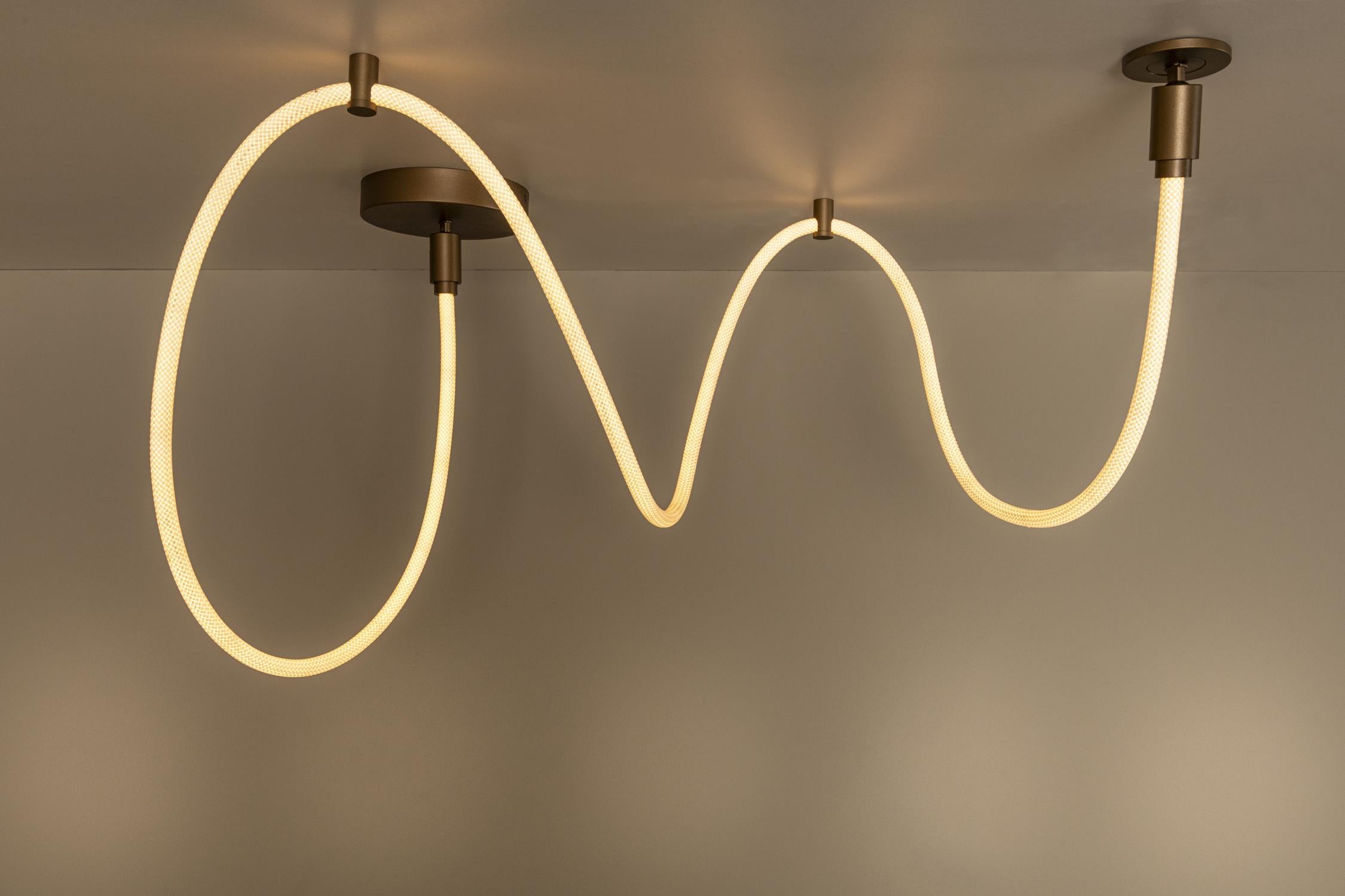 Lucide JANDERIN - Plafonnière - LED Dimb. - CCT - 1x36W 2200K/3300K - Champagne kleur | Vibes - KwaliteitWonen.nl