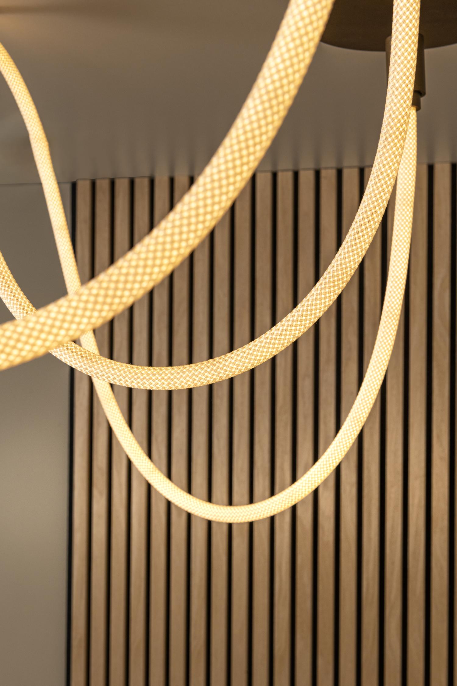 Lucide JANDERIN - Plafonnière - LED Dimb. - CCT - 1x36W 2200K/3300K - Champagne kleur | Vibes - KwaliteitWonen.nl