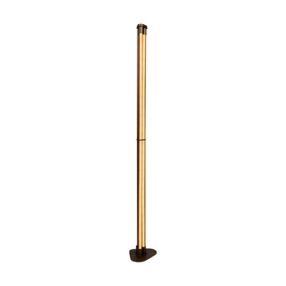Lucide JANDERIN - Vloerlamp - LED Dimb. - CCT - 2x17W 2200K/3300K - Handbewegingssensor - Champagne kleur | Vibes - KwaliteitWonen.nl