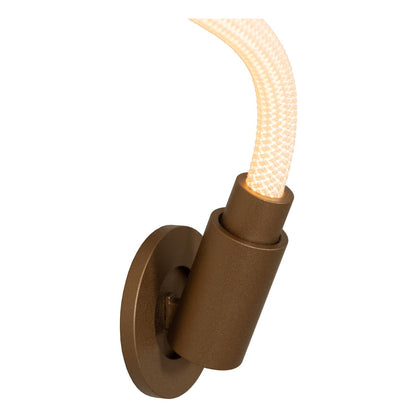 Lucide JANDERIN - Wandlamp - LED Dimb. - CCT - 1x48W 2200K/3300K - Handbewegingssensor - Champagne kleur | Vibes - KwaliteitWonen.nl
