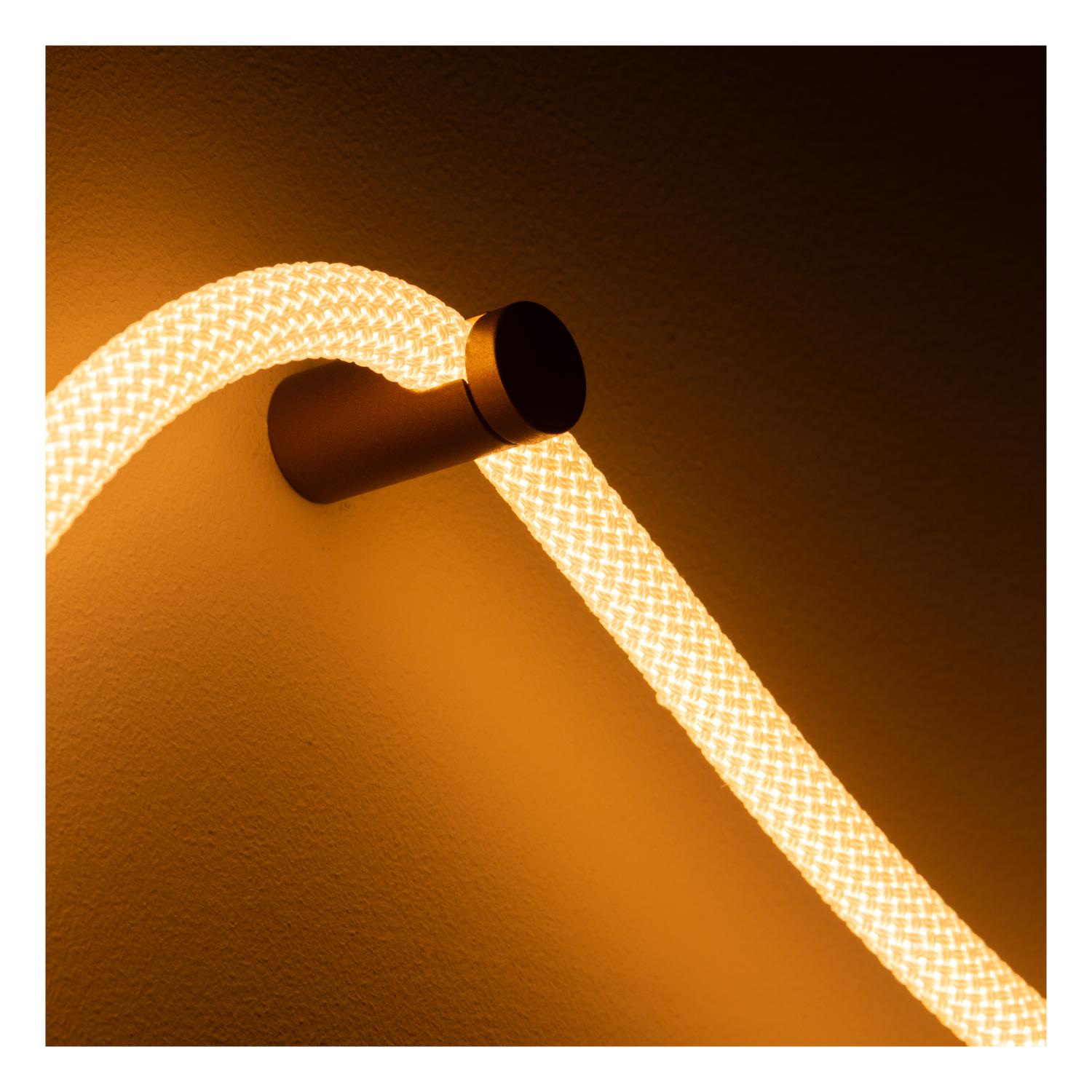 Lucide JANDERIN - Wandlamp - LED Dimb. - CCT - 1x48W 2200K/3300K - Handbewegingssensor - Champagne kleur | Vibes - KwaliteitWonen.nl