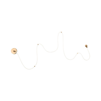 Lucide JANDERIN - Wandlamp - LED Dimb. - CCT - 1x48W 2200K/3300K - Handbewegingssensor - Champagne kleur | Vibes - KwaliteitWonen.nl