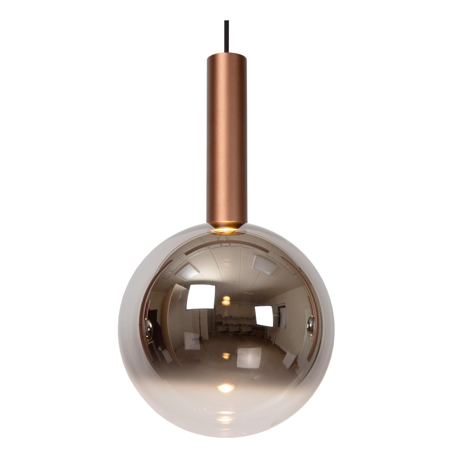 Lucide JASMINE - Hanglamp - LED Dimb. - CCT - 5x4W 2200K/3300K - Koper | Premium - KwaliteitWonen.nl