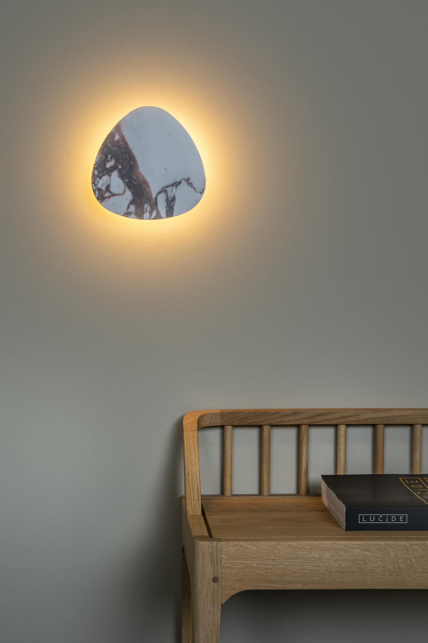 Lucide KAMIEN - Wandlamp - LED - 1x6W 2700K - Wit | Premium - KwaliteitWonen.nl