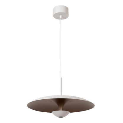 Lucide KENNETH - Hanglamp - Ø 40 cm - LED Dimb. - 1x12W 2700K - Wit | Premium - KwaliteitWonen.nl