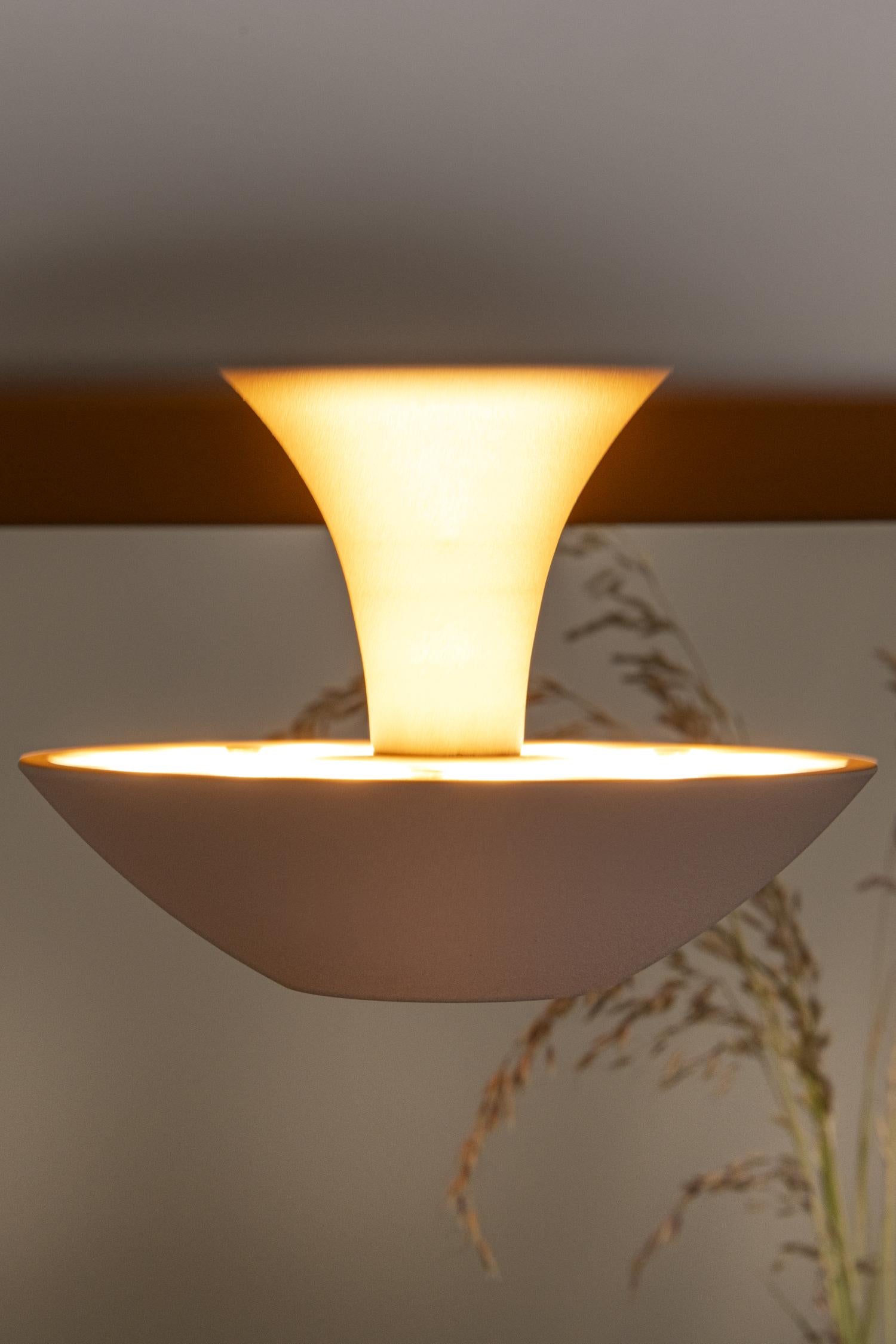 Lucide KENNETH - Hanglamp - Ø 60 cm - LED Dimb. - 1x16W 2700K - Wit | Premium - KwaliteitWonen.nl