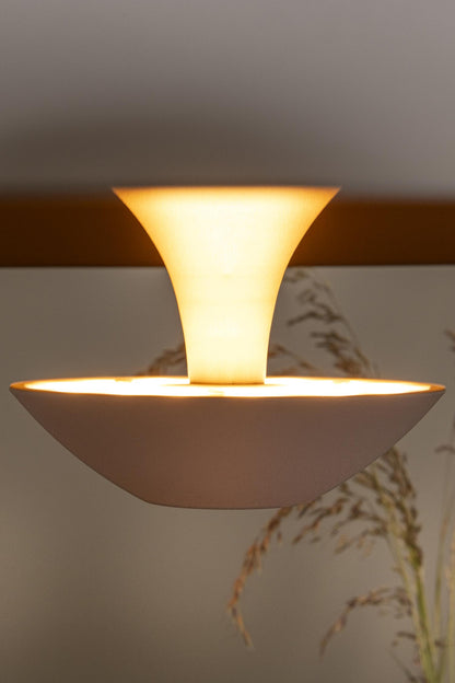 Lucide KENNETH - Hanglamp - Ø 60 cm - LED Dimb. - 1x16W 2700K - Wit | Premium - KwaliteitWonen.nl
