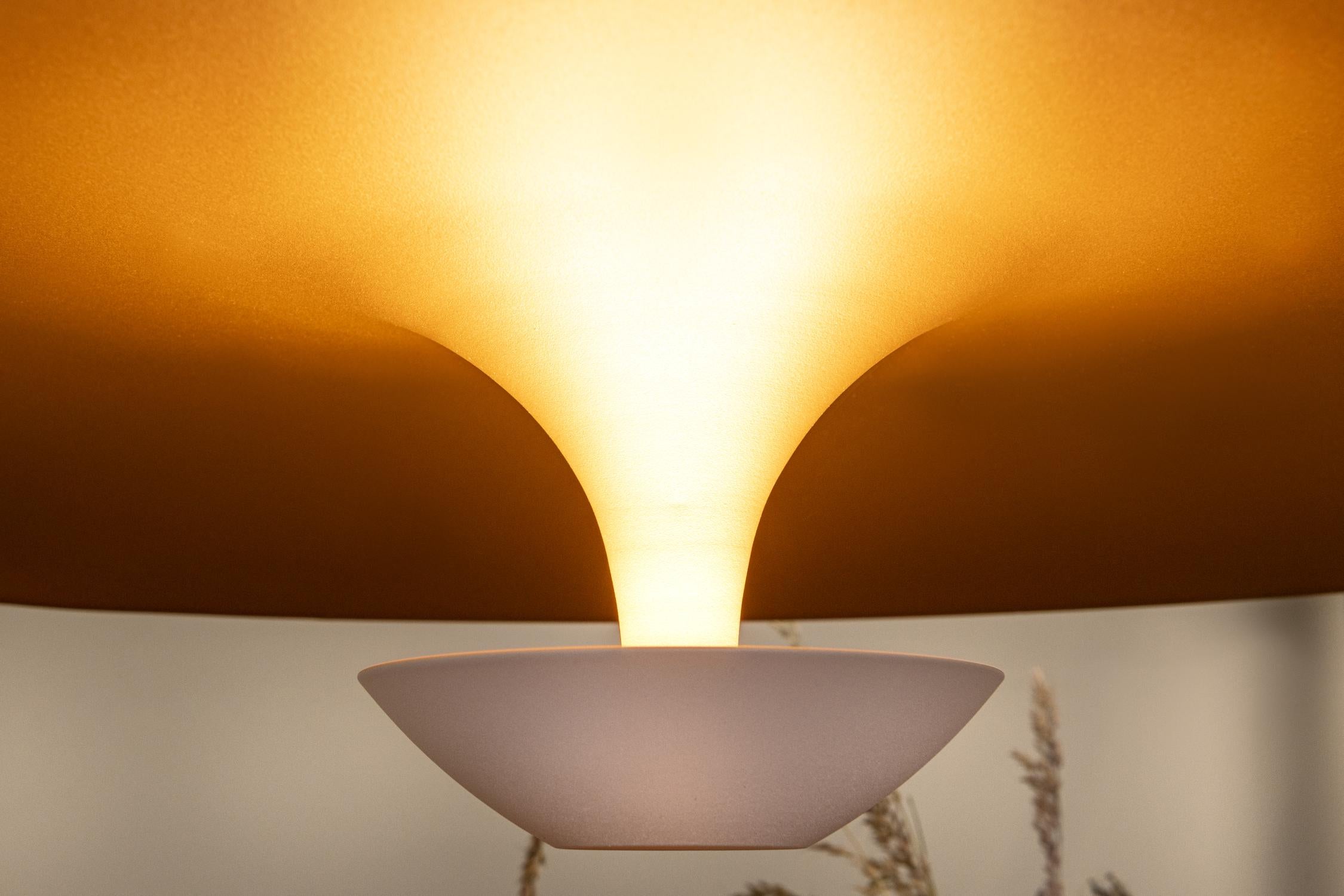 Lucide KENNETH - Hanglamp - Ø 60 cm - LED Dimb. - 1x16W 2700K - Wit | Premium - KwaliteitWonen.nl