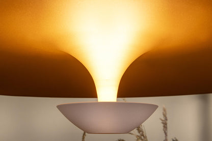 Lucide KENNETH - Hanglamp - Ø 60 cm - LED Dimb. - 1x16W 2700K - Wit | Premium - KwaliteitWonen.nl