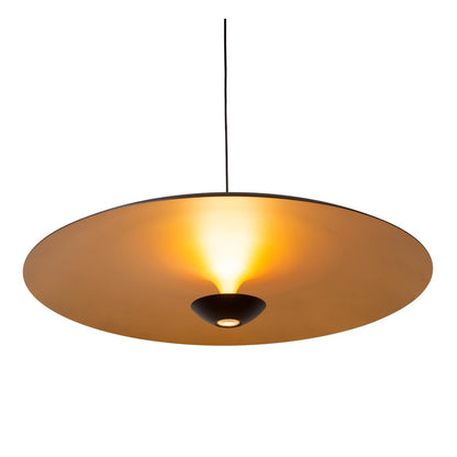 Lucide KENNETH - Hanglamp - Ø 80 cm - LED Dimb. - 1x22W 2700K - Zwart | Premium - KwaliteitWonen.nl