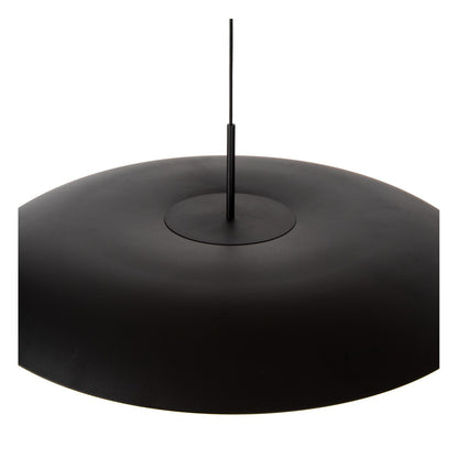 Lucide KENNETH - Hanglamp - Ø 80 cm - LED Dimb. - 1x22W 2700K - Zwart | Premium - KwaliteitWonen.nl