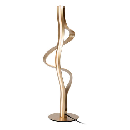 Lucide LAMBADA - Tafellamp - LED Dimb. - 1x19W 2700K - Mat Goud / Messing | Premium - KwaliteitWonen.nl