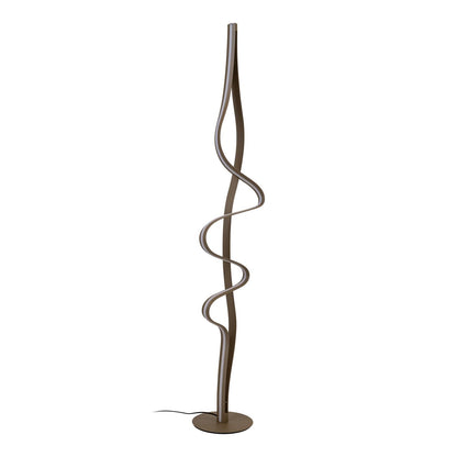 Lucide LAMBADA - Vloerlamp - LED Dimb. - 1x38W 2700K - Mat Goud / Messing | Premium - KwaliteitWonen.nl