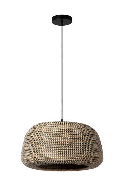 Lucide MADUKA - Hanglamp - 1xE27 - Bruin | Premium - KwaliteitWonen.nl
